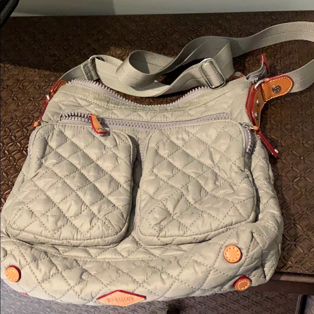 Quilted Mia Kingsport gray MZ wallace
